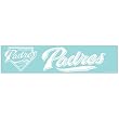 San Diego Padres MLB Die Cut Decal (4x16) by Wincraft