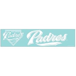 San Diego Padres MLB Die Cut Decal (4x16) by Wincraft