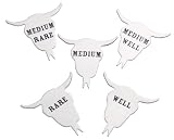 Buckaroo Barbeque Steer Sticks Meat Markers