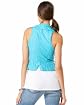 Leatherette Washed Moto Vest Product Image