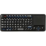 VisionTek CandyBoard Wireless 2.4GHZ RF Mini QWERTY Keyboard with Universal IR TV Remote Control - 900507