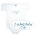 BABY BODYSUIT WHITE  LIGHT BLUE CLOUD CYCLING CLUB  3 - 6 Months