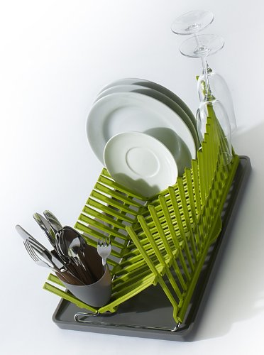 Black + Blum Highanddry Dish Drainer, Lime