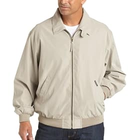 Weatherproof Men's Outerwear Microfiber Golf Jacket