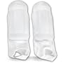 Junior and Ladies size 9" Professional Padded Ankle Protected Soccer Shin Guards