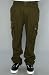 10 Deep The East Ridge Flannel Cargo Pants in Army,Pants for Men