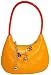Orange Princess Purse with Silver Charms and Bells Christmas Ornament #H3839