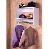 Product details for Ameriwood White Closet Storage Unit CS1010W