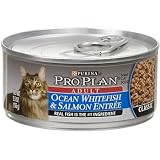 Pro Plan Classic Ocean Whitefish and Salmon Adult Canned Cat Food by Pro Plan