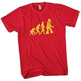 Robot Evolution Mens Premium T-Shirt Choice of 15 Colours Small to 3XL