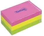 Tartan Notes - 6er Pack, Neonfarben,...