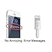 Pager Lightning to USB 2.0A Cable with Cable Tie - 3.6-Feet (1.1 Meter) – 2 Piece