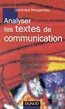 Analyser les textes de communication