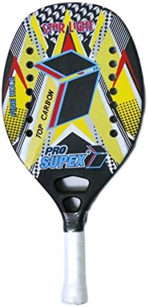 Pro Supex Star Light Beach Tennis Paddle Racquet - Grip 4 1/4"