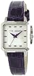 Ted Baker Womens TE2061 Right on Time Classic Square Diamond Cut Case Analog Watch