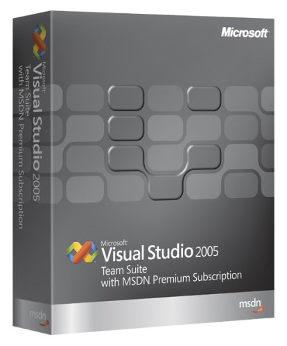 Microsoft Visual Studio Team Suite 2005 With MSDN Premium (CD & DVD)