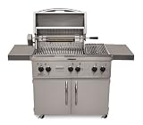 KitchenAid KFGR292LSS 39-Inch Propane Grill with Rotisserie and Side Burners