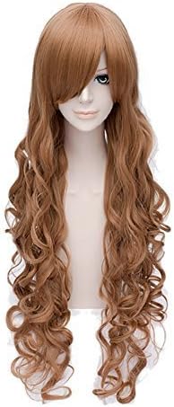 Toradora Aisaka Taiga 100cm Cosplay Curly Brown Wig Anime Hair + Free Wig Cap by cosplaymix