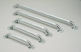 Medline 24 Inch Grab Bar, Knurled Chrome