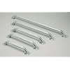 Medline 24 Inch Grab Bar, Knurled Chrome