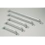 Medline 24 Inch Grab Bar, Knurled Chrome