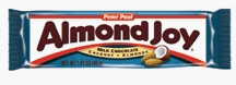 Almond Joy Bars -1.61 Oz Each, 36 Pieces Pack by HERSHEY CHOCOLATES.