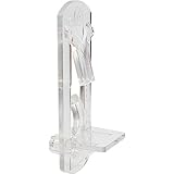 Prime-Line Products U 9397 Self-Locking Shelf Support Peg, 5mm, Clear,(Pack of 6)