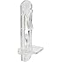 Prime-Line Products U 9397 Self-Locking Shelf Support Peg, 5mm, Clear,(Pack of 6)