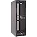 Eaton RS Rack Cabinet - 45U Wide for Server, LAN Switch, Patch Panel, PDU, UPS - Black - Metal - 2000 lb x Dynamic/Rol