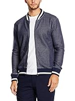 Dockers Chaqueta Alpha Baseball Fullzip (Azul)