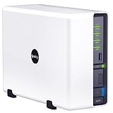 Synology Disk Station 2-Bay (Diskless) Network Attached Storage DS209 (White)
