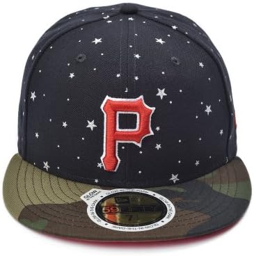 New Era Glow in the Dark 59FIFTY MLB Pittsburgh Pirates Cap Size 7 3/8