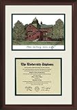 Diploma Frame & Lithograph Oklahoma State Cowboys