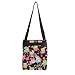Crossbody Swingpack Bag (Black Owl w/ Butterflies)