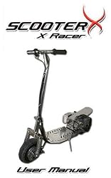 Discounted ScooterX 49cc X-Racer Gas Scooter