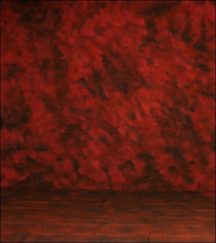 Prism Backdrops 6X10' Crimson Red Muslin Photo Video Backdrop Background