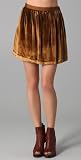 Club Monaco Isabella Velvet Skirt