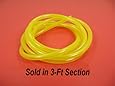 Tygon Fuel Line 3-Ft Size ID 3/32" OD 3/16" Wall 3/64"