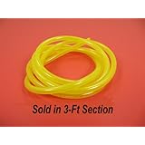 Tygon Fuel Line 3-Ft Size ID 3/32" OD 3/16" Wall 3/64"