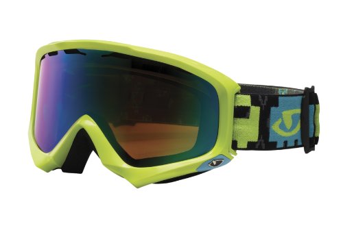 Giro Uni Skibrille Station 12, gloss green/skull poncho/loden green 21, One size, 2025881 Preisvergleich
