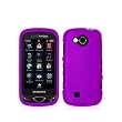 Dark Purple Rubberized Protector Case for Samsung Reality SCH-U820