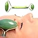 S9D New Royal Jade Roller Facial Face Neck Slimming Massager Beauty Tool With a Nice Gift Tattoo Sticker