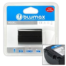 Blumax Li-Ion replacement battery for JVC BN-V408 BN-V408-H BN-V408U BN-V408U-B... by