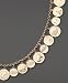 14k Gold European Coin Charm Bracelet