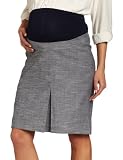 Maternal America Women's Front Pleat Skirt