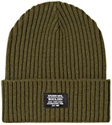 Holden X Stussy Cuff Beanie, Olive, One Size