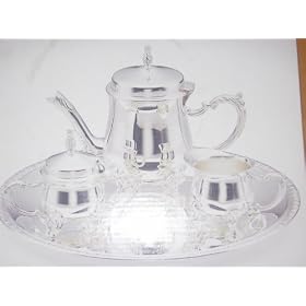 Silveplated 4 Piece Coffee Set by International Silver Company