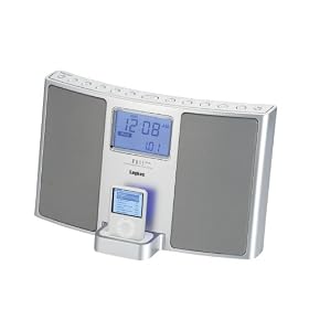 Logitec iPod Dock�Ή�Hi-Fi�T�E���h�V�X�e��/�z���C�g LDS-RI710SV