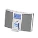 Logitec iPod Dock�Ή�Hi-Fi�T�E���h�V�X�e��/�z���C�g LDS-RI710SV