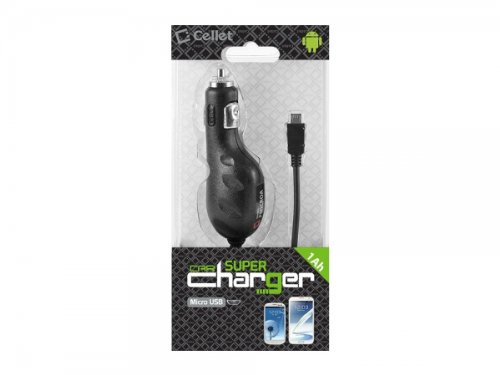 Cellet Premium 1000mAh Micro USB Car Charger for Bose Series 2 Bluetooth Headset